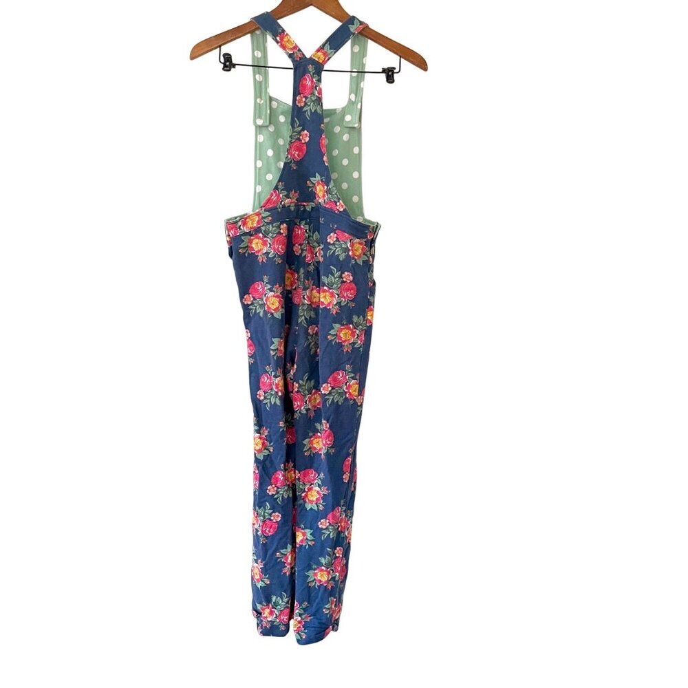 Matilda Jane Floral Overalls, Size 12 - Picture 3 of 5